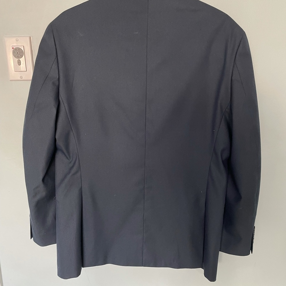 Grey suit jacket
